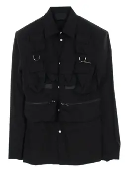 Prada Pre-Owned: Однобортная рубашка 