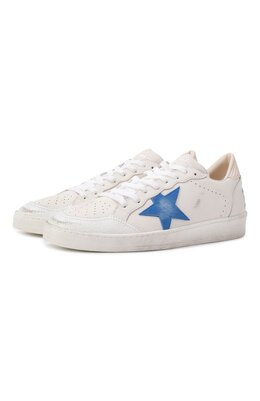 Golden Goose Deluxe Brand: Белые кеды  Ball Star