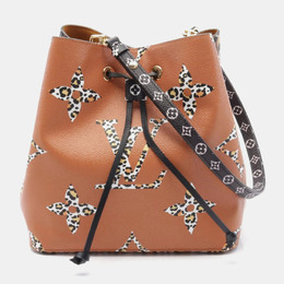 Louis Vuitton: Коричневая сумка 