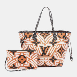 Louis Vuitton: Многоцветная сумка-шоппер  Neverfull MM