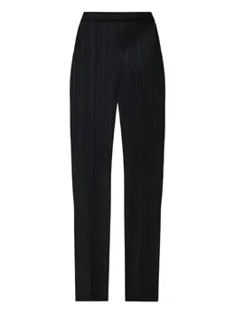 Pleats Please Issey Miyake: Чёрные брюки 