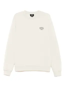 A.P.C.: Бежевый свитшот  Rue Madame