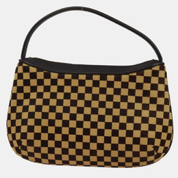 Louis Vuitton: Коричневая сумка 