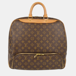 Louis Vuitton: Коричневая дорожная сумка 