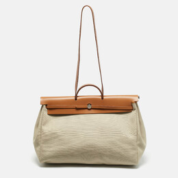 Hermes: Бежевая сумка 
