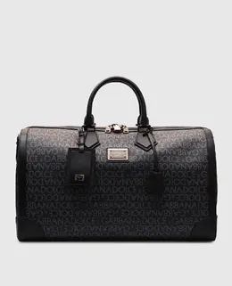 Dolce&Gabbana: Чёрная дорожная сумка 