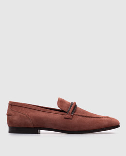 Brunello Cucinelli: Коричневі лофери 