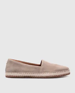 Canali: Бежевые мокасины 