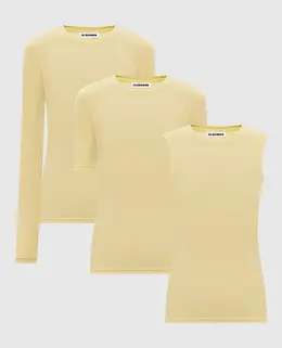 Jil Sander: Жёлтая футболка 