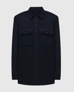 ISAIA: Синяя рубашка 