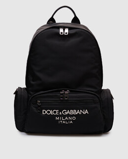 Dolce&Gabbana: Чорні рюкзаки 