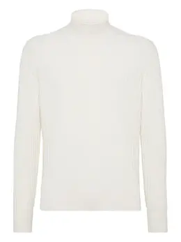 Brunello Cucinelli: Светлый свитер 