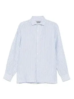 Corneliani: Льняная рубашка 