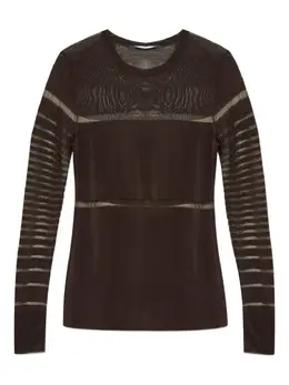 Helmut Lang: Топ с длинным рукавом 