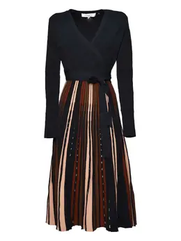 DVF Diane von Furstenberg: Платье с v-образным вырезом 