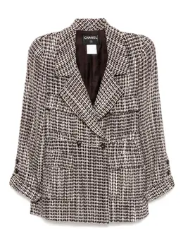 CHANEL Pre-Owned: Двубортная куртка 