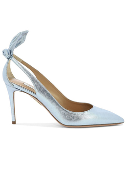 AQUAZZURA: Голубые туфли 