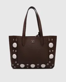 Valentino: Коричневі сумки 