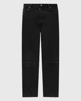Maison Margiela MM6: Чёрные джинсы 