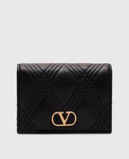 Valentino: Чёрный кошелёк  VLogo