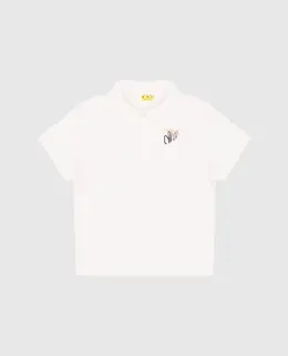 Off-White: Белое поло 