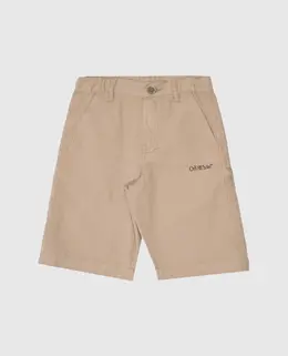 Off-White: Шорты цвета хаки 