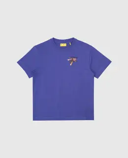 Off-White: Фіолетові футболки  Arrow