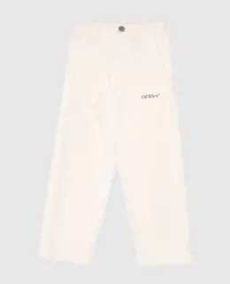 Off-White: Брюки з принтом 