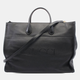 Gucci: Чёрная сумка 
