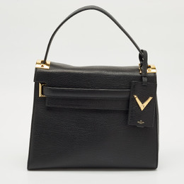 Valentino: Чёрная сумка на руку  Rockstud