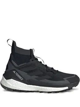 adidas: Чёрные кроссовки  Terrex Free Hiker