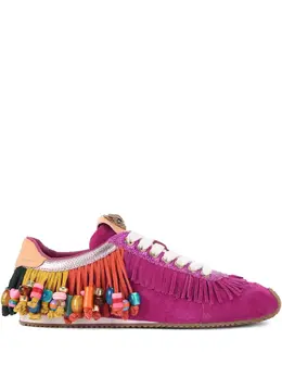 Kurt Geiger London: Розовые кроссовки 