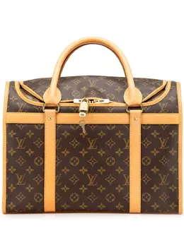 Louis Vuitton Pre-Owned: Коричневая дорожная сумка 