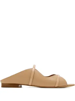 Malone Souliers: Бежевые мокасины 