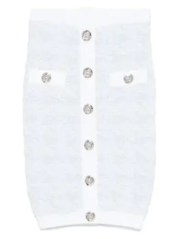 Balmain: Юбка миди 