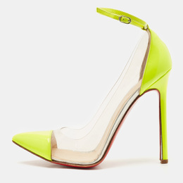 Christian Louboutin: Зелёные туфли 