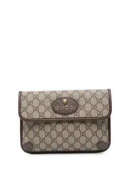 Gucci Pre-Owned: Коричневая поясная сумка 