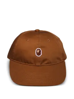 A BATHING APE®: Коричневая кепка 
