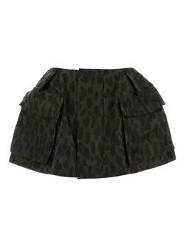 sacai: Юбка с животным принтом 