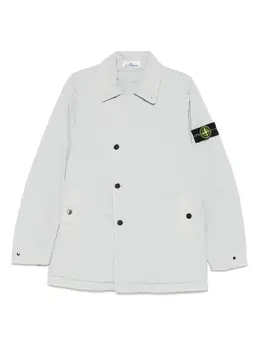 Stone Island: Голубая куртка  Compass