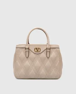 Valentino: Бежеві сумки 