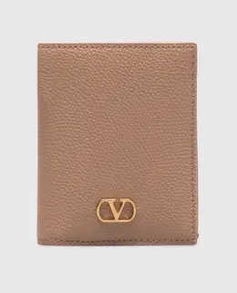 Valentino: Бежевый кошелёк 