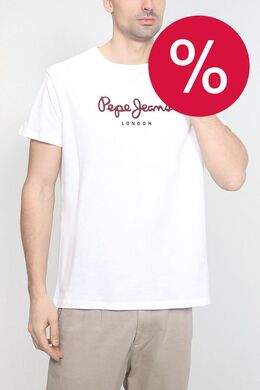 PEPE JEANS: Хлопковая футболка 