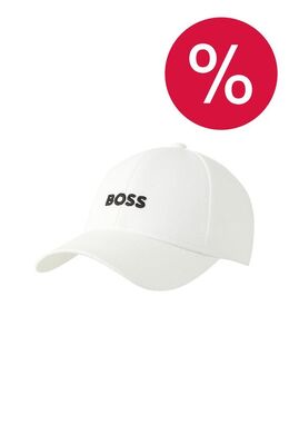 BOSS: Белая кепка 
