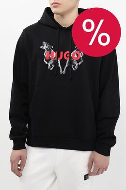 HUGO: Хлопковая толстовка 