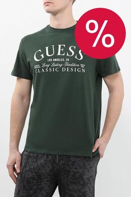 Guess: Хлопковая футболка 