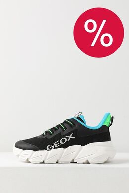 Geox: Чёрные кроссовки 