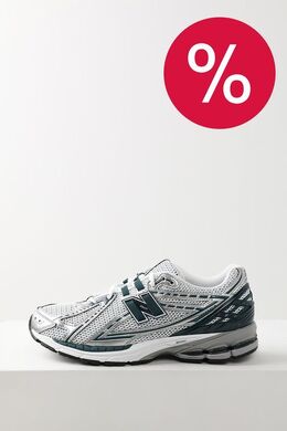 NEW BALANCE: Серебристые кроссовки  1906R