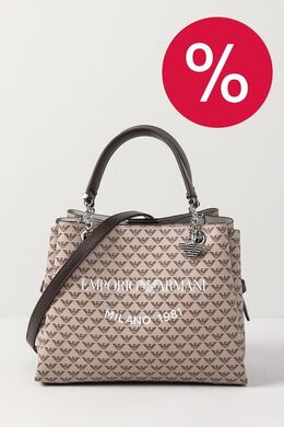 EMPORIO ARMANI: Сумка с принтом 