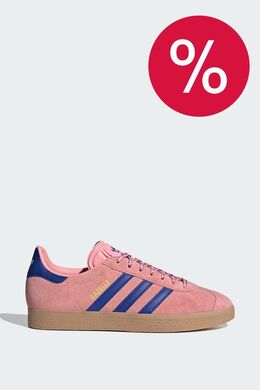 Adidas: Розовые кроссовки  Gazelle